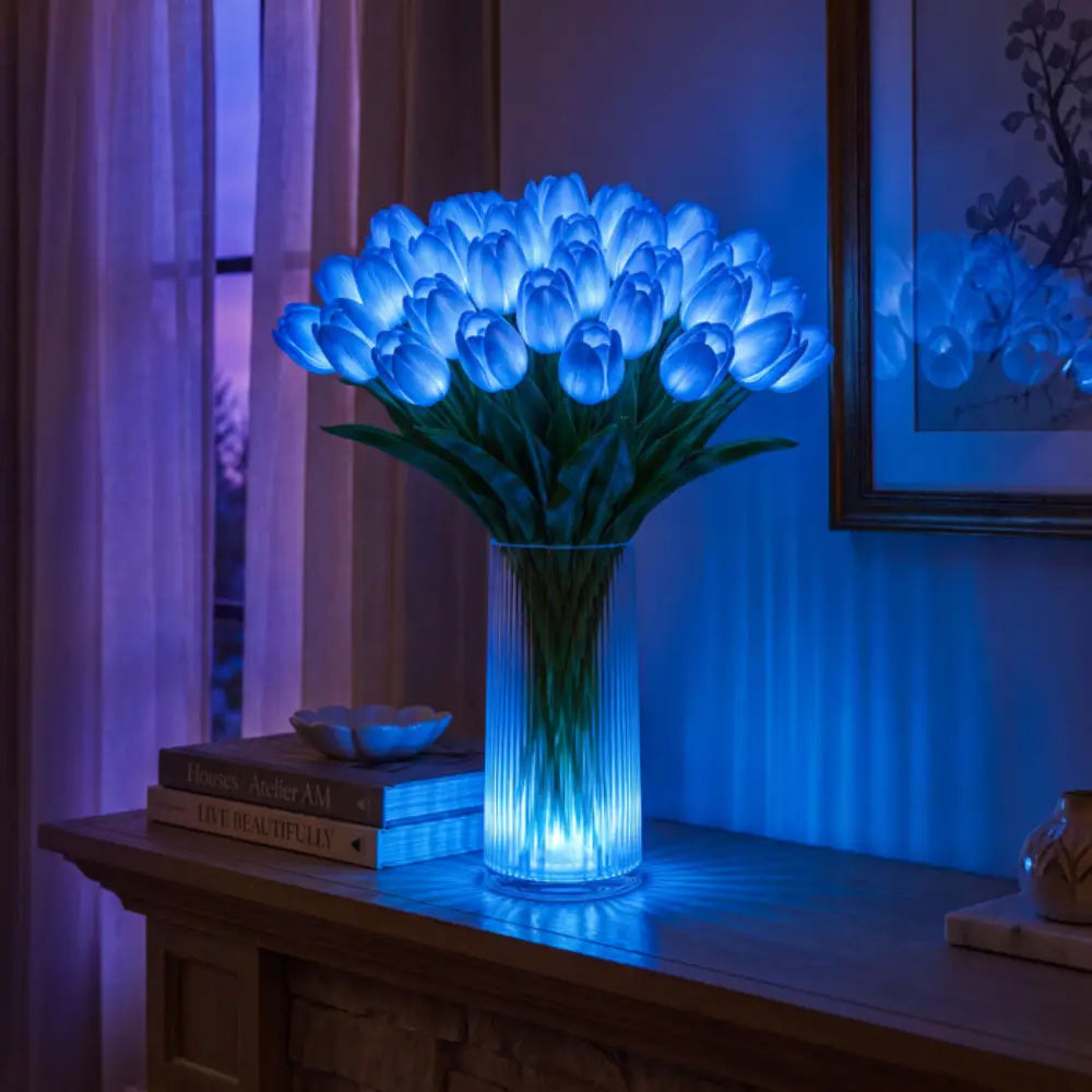 Glowing Tulip Light Bouquet